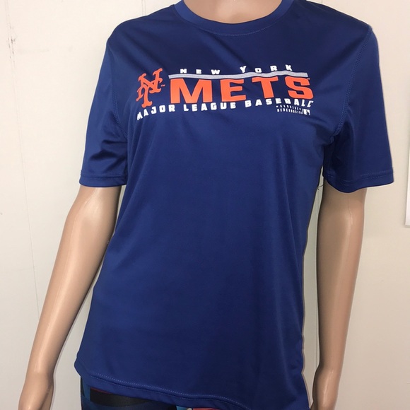 New York Mets MLB T-shirt size youth large 14/16 - Picture 1 of 4